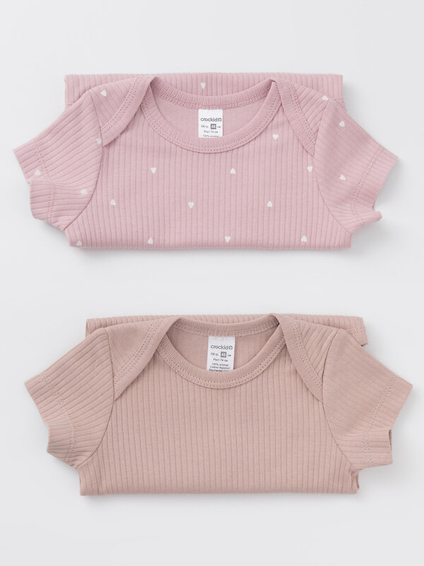 CROCKID Боди 572104 К 6525-2уп розовый