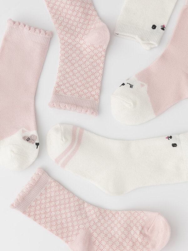 CROCKID Носки 572120 К 9619-3/14 ФВ светло-розовый