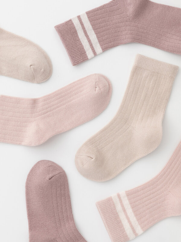 CROCKID Носки 572122 К 9703-3/1 ФВ розовый