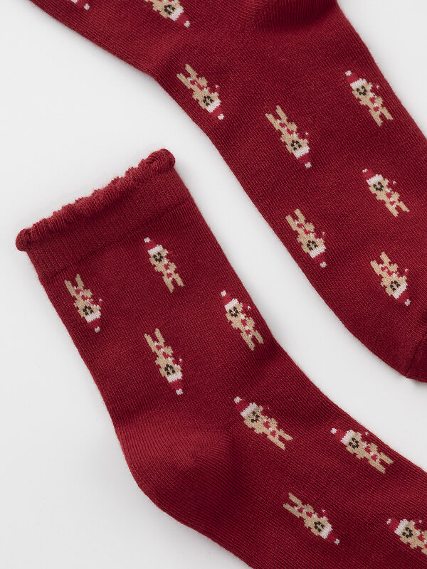 CROCKID Носки 572134 К 9675/3 ФВ красный