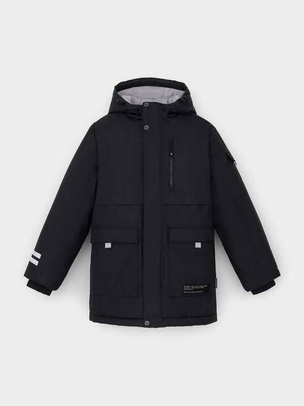 CROCKID Куртка 572184 ВК 36105/3 ГР (104-122) черный