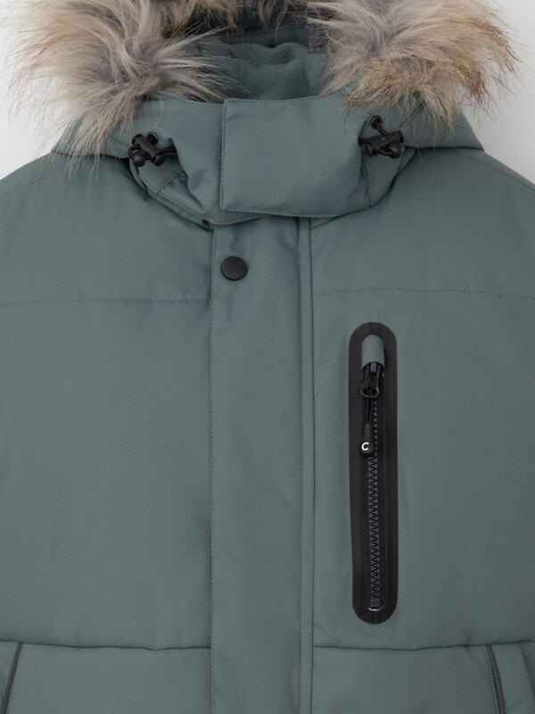 CROCKID Пальто 572189 ВК 36110/2 ГР зеленый