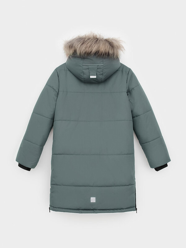 CROCKID Пальто 572189 ВК 36110/2 ГР зеленый