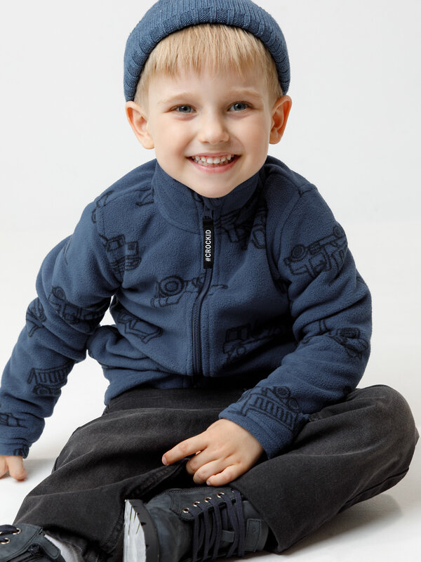 CROCKID Куртка 572226 ФЛ 34025-1/н/47 ГР синий