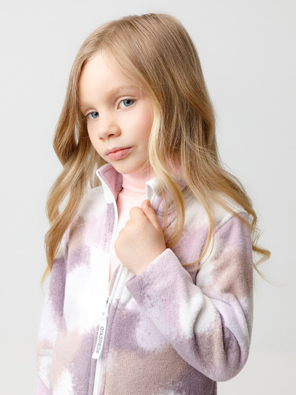 CROCKID Куртка 572230 ФЛ 34025-1/н/42 ГР розовый