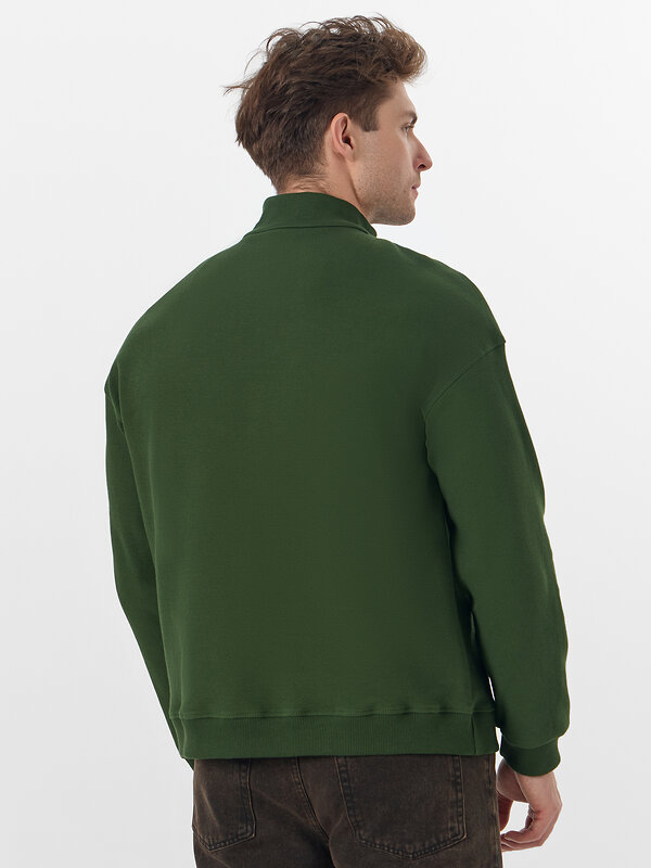 MARK FORMELLE Толстовка 572258 121935 т.зеленый +печать