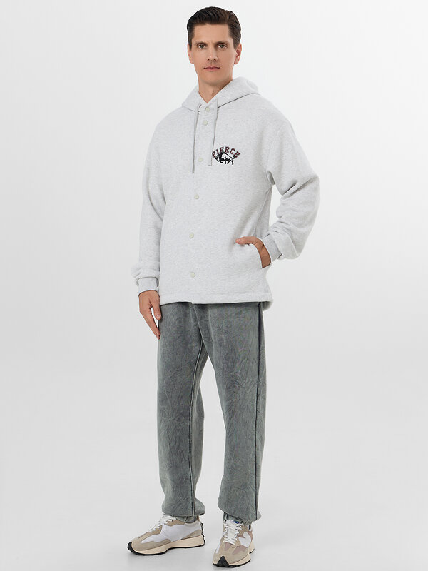 MARK FORMELLE Толстовка 572260 121171/1 серый меланж+печать