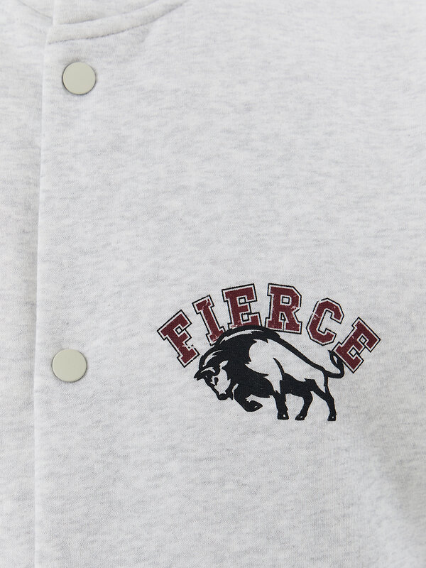 MARK FORMELLE Толстовка 572260 121171/1 серый меланж+печать