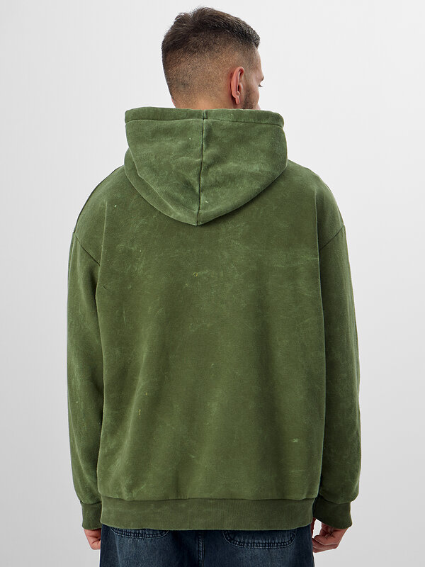 MARK FORMELLE Толстовка 572262 121211 ACID WASH травяной