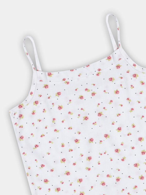 MARK FORMELLE Топ 572269 427735/1 цветочки на белоснежном