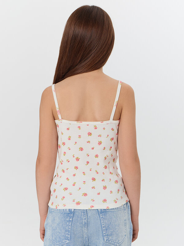 MARK FORMELLE Топ 572271 427742 цветы на св.молочном