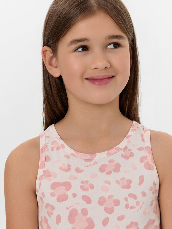 MARK FORMELLE Топ 572272 427739-2/1 св.розовый +розовый леопард