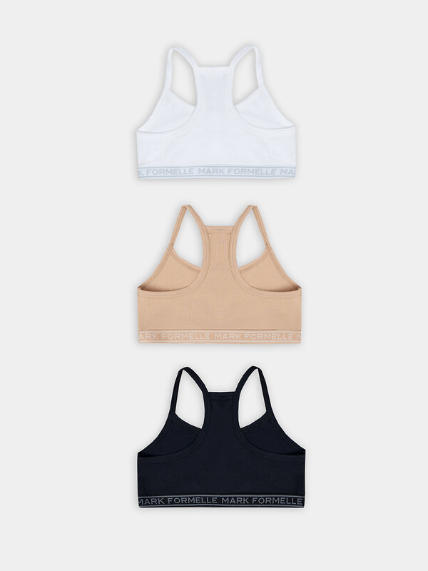 MARK FORMELLE Бюстье 572275 517707-3 белый + обжаренный миндаль + черный
