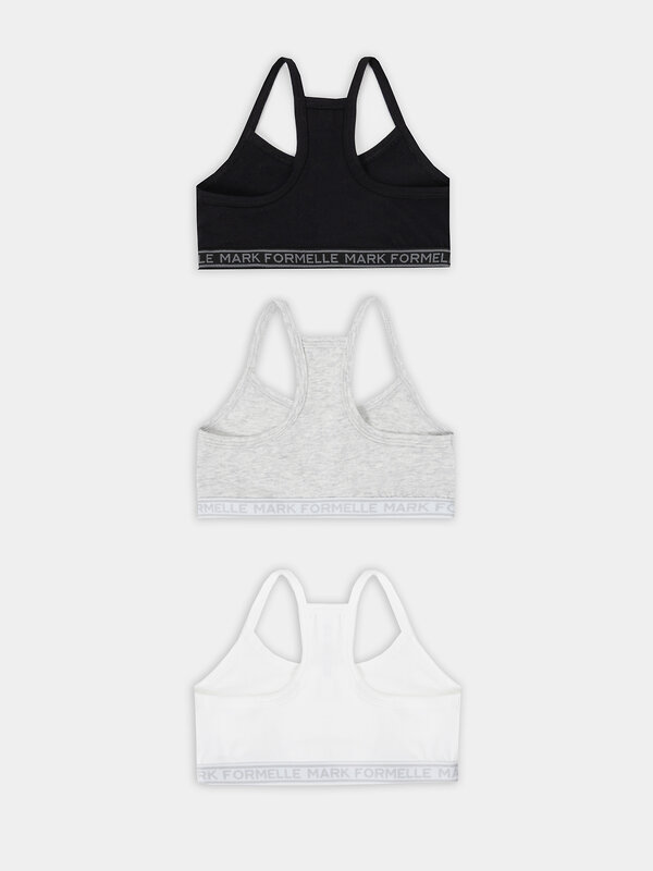 MARK FORMELLE Бюстье 572276 517707-3 белый + серый меланж+черный