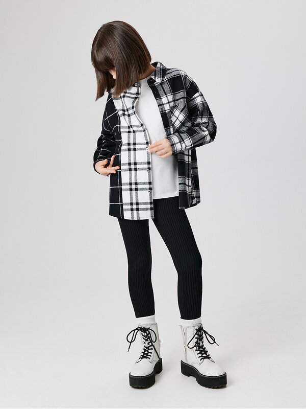 Acoola Блузка 572290 20210260142 черно-белый