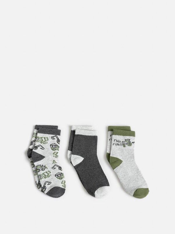 Acoola Носки 572319 20124420094 серый меланж