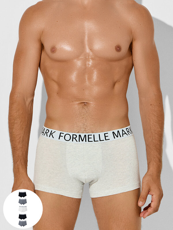 MARK FORMELLE Трусы 572358 411124-5 серый меланж