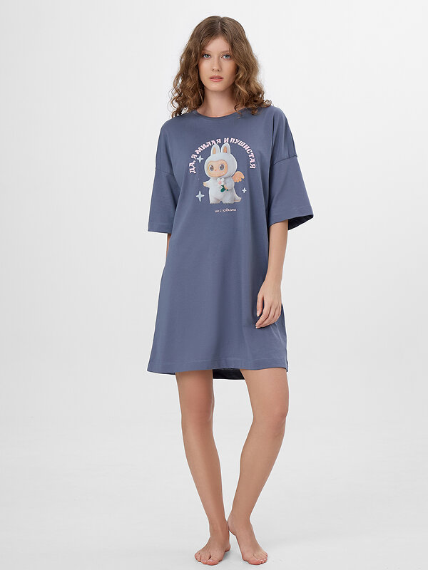 MARK FORMELLE Туника 572368 512079 т.серый +печать2