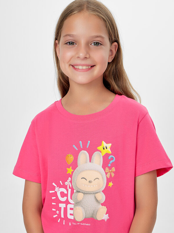 MARK FORMELLE Футболка 572377 117835 маджента +печать