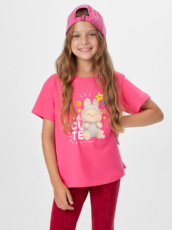 MARK FORMELLE Футболка 572377 117835 маджента +печать