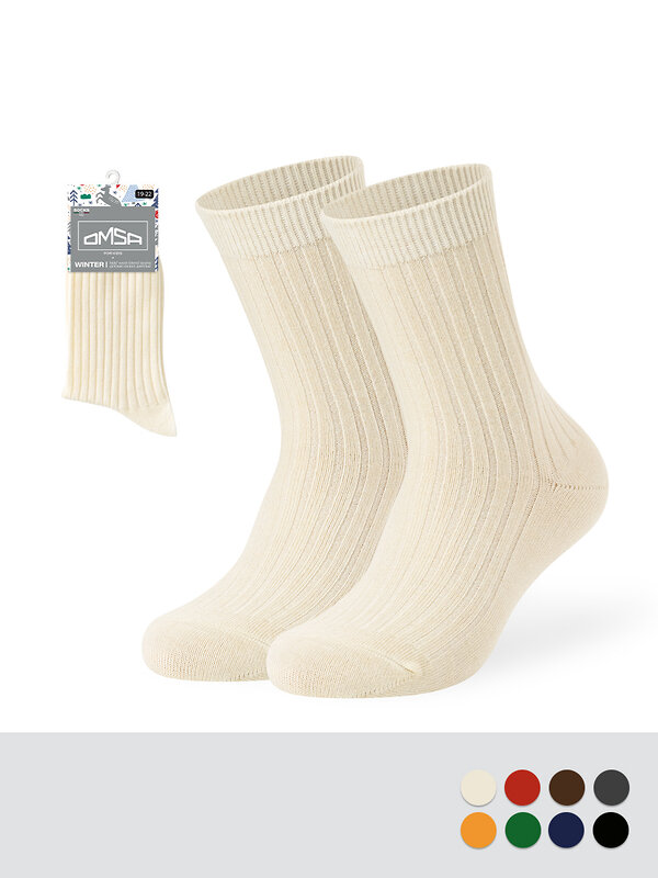 Omsa Носки 572389 OMSA kids   Calzino 21C06 с шерстью, WO Nero (Черный)