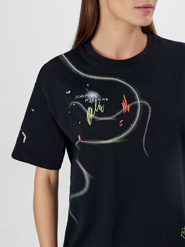 MARK FORMELLE Футболка 572408 112678 черный +печать