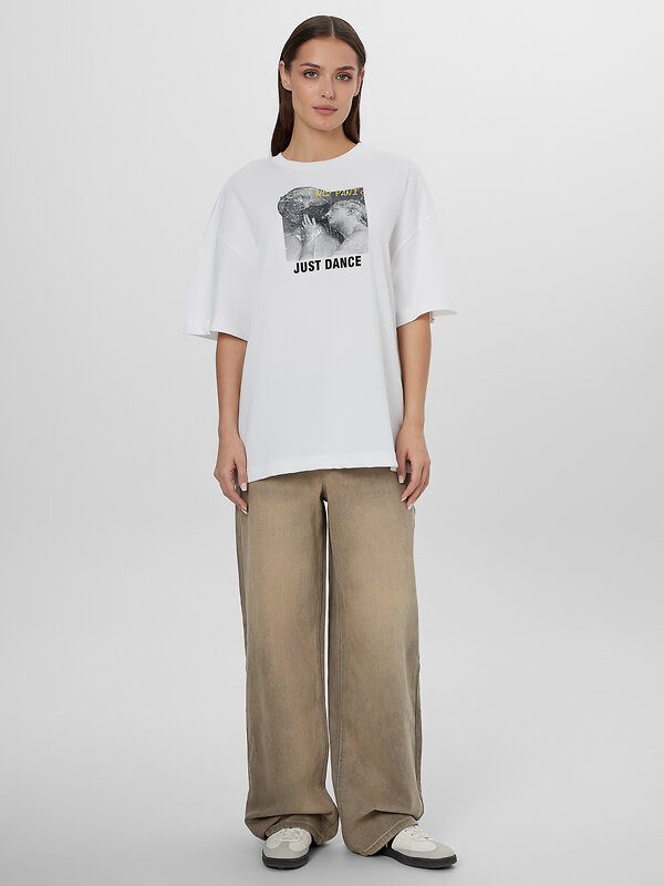 MARK FORMELLE Футболка 572412 112953 белый +печать10