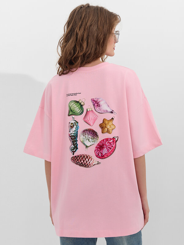 MARK FORMELLE Футболка 572413 112953 нежно -розовый +печать