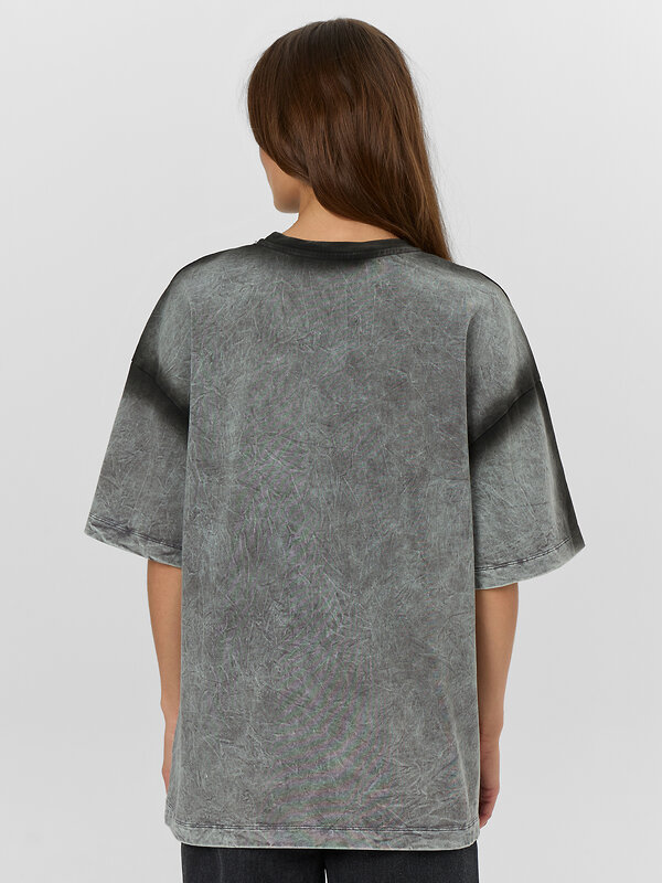 MARK FORMELLE Футболка 572416 112953 ACID WASH металлический