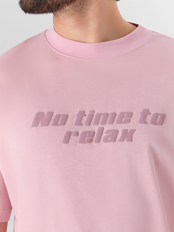 MARK FORMELLE Футболка 572431 111883 пыльный розовый +печать