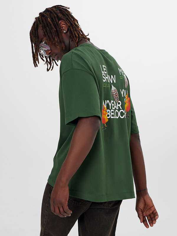 MARK FORMELLE Футболка 572432 111888 т.зеленый +печать