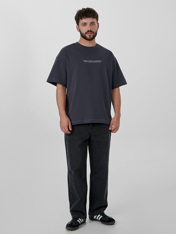 MARK FORMELLE Футболка 572438 111900 графит +печать