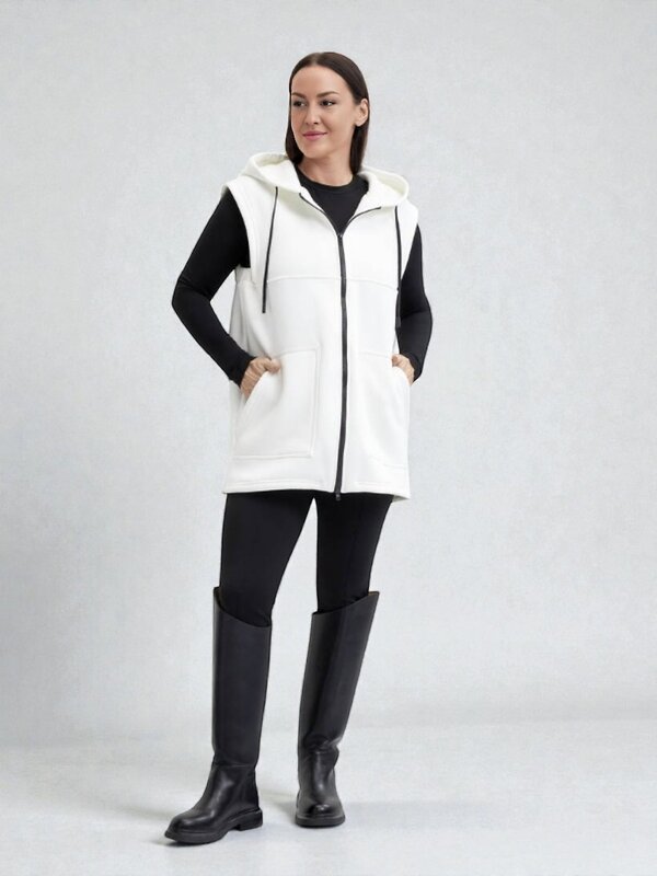 AandOstudio Жилет 572441 Ж00001А белый