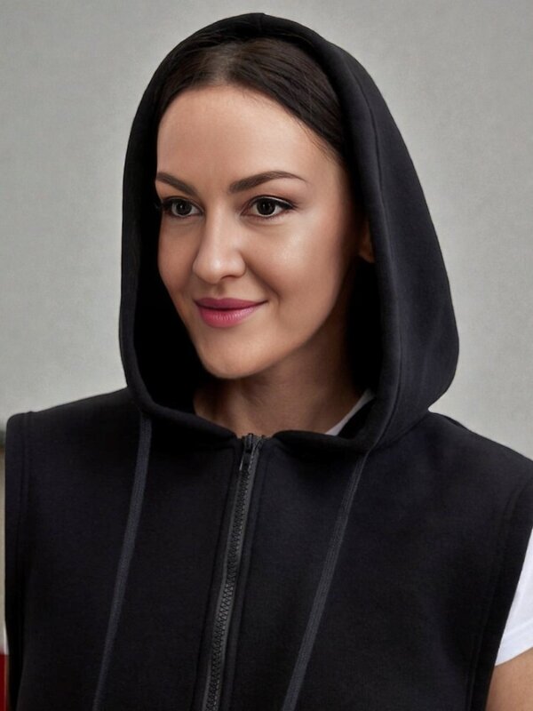 AandOstudio Жилет 572443 Ж00001В черный