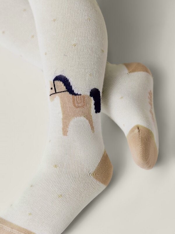 CONTE-KIDS Колготки 572457 TIP-TOP молочный