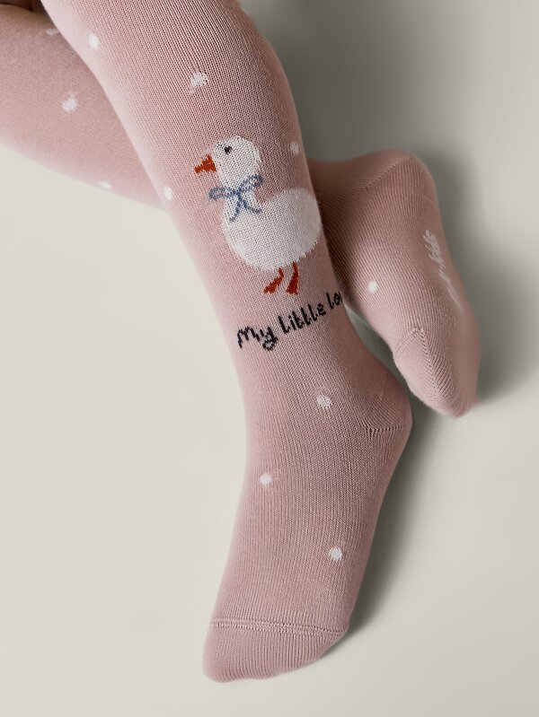 CONTE-KIDS Колготки 572458 TIP-TOP пепельно-розовый