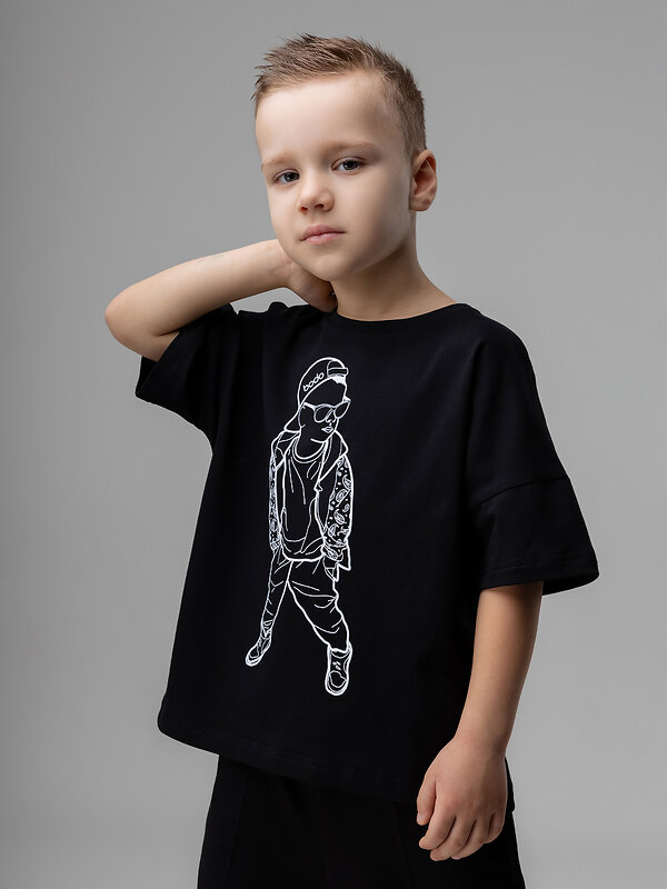 Bodo Футболка 572503 4-365MU черный