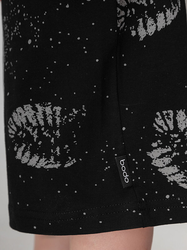 Bodo Шорты 572504 8-78МU черный (светло-серый)