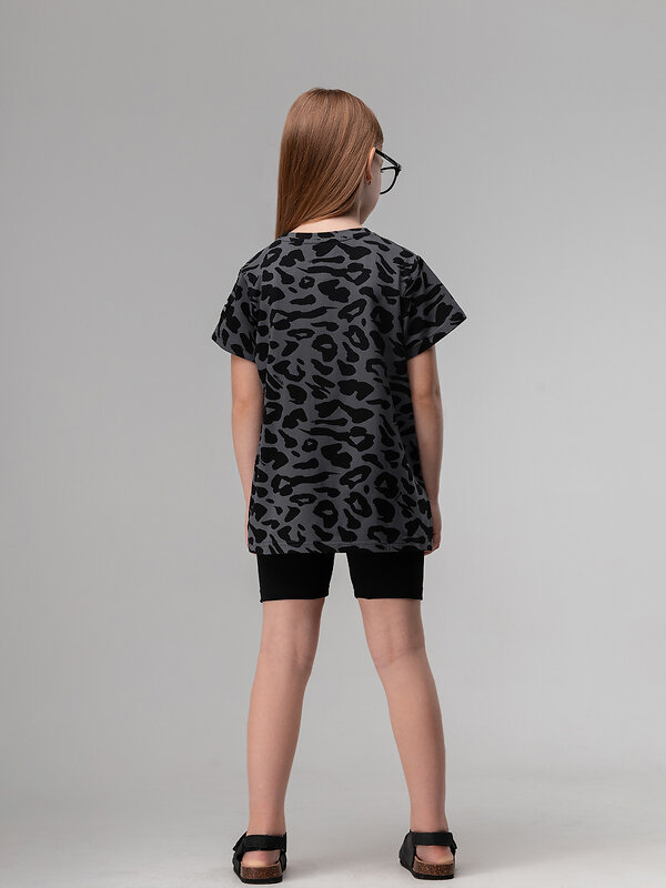 Bodo Футболка 572507 4-316MU серый (черный)