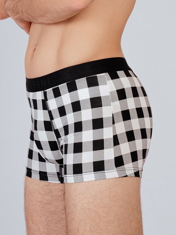 INDEFINI Трусы 572554 4031MUG Черный/Белый