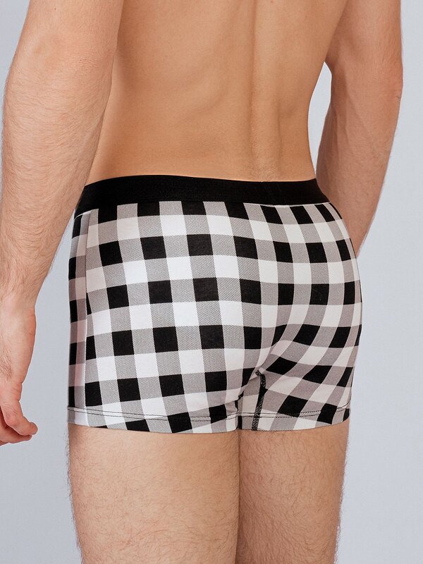 INDEFINI Трусы 572554 4031MUG Черный/Белый