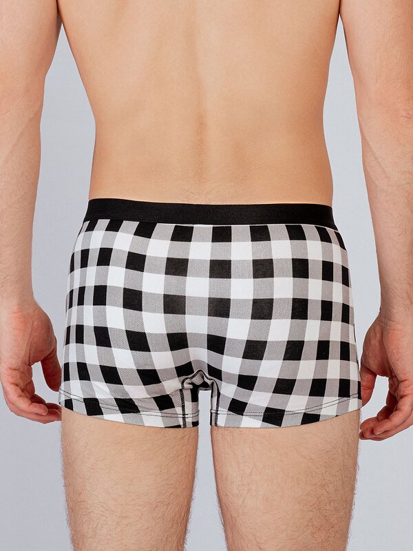 INDEFINI Трусы 572554 4031MUG Черный/Белый