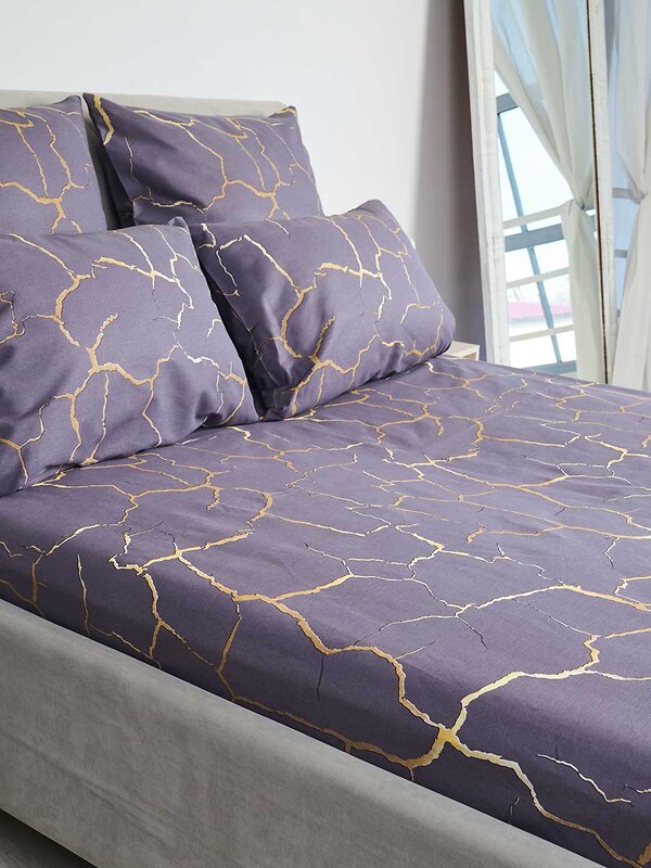 Текс-плюс Простыня 572656 НФ-00152632 Кракле, цвет серый