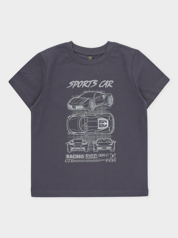 CROCKID Футболка 572675 К 302704 темно-серый