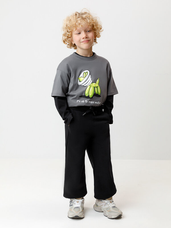 CROCKID Брюки 572689 МП 400890 черный3