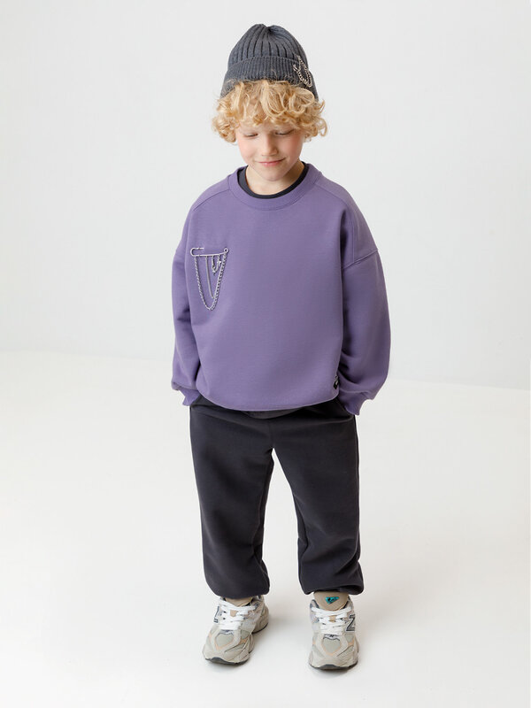 CROCKID Джемпер 572696 МП 302921 фиолетовый