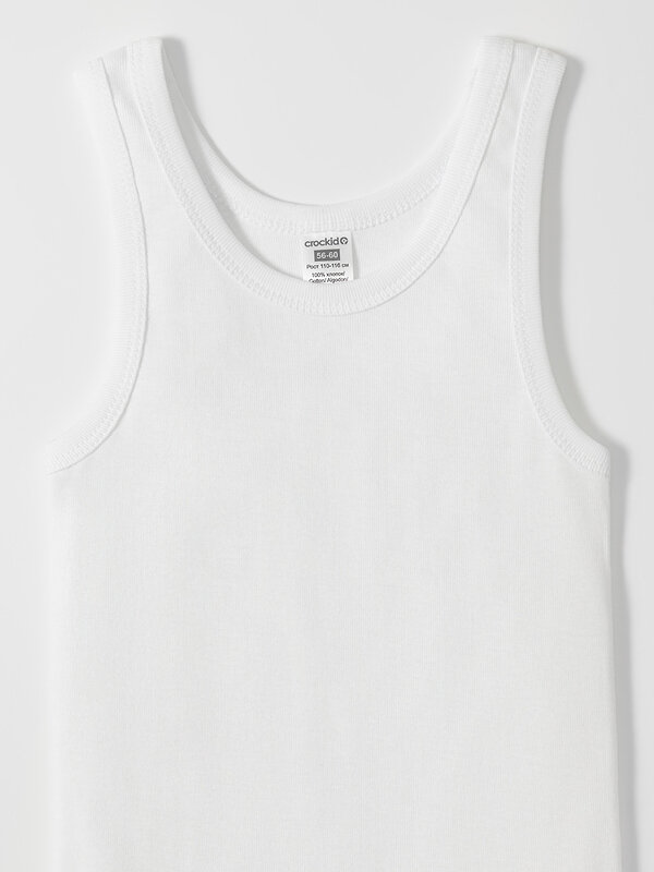 CROCKID Майка 572699 МП 1182-2уп белый