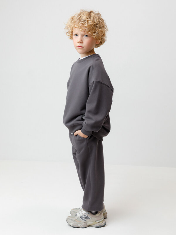 CROCKID Джемпер 572708 МП 302921 темно-серый