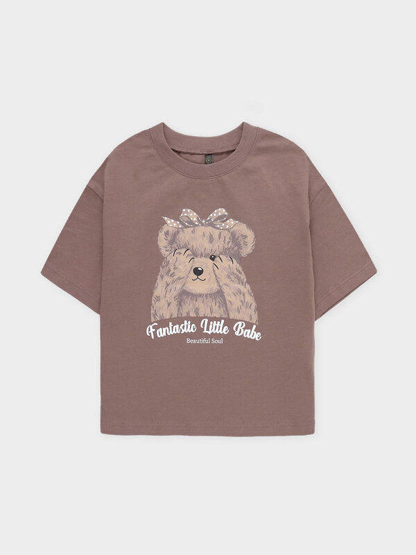 CROCKID Футболка 572716 МП 302789 коричневый