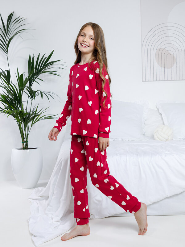 CROCKID Пижама 572721 МП 1552-1 красный